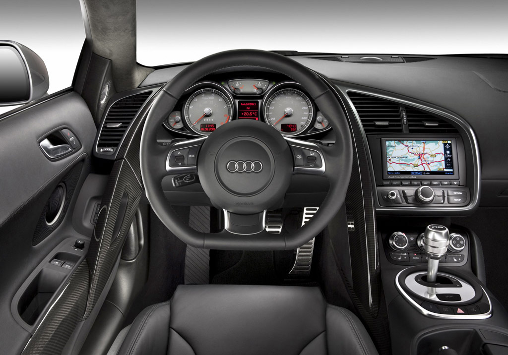 Audi R8 Wallpaper. Audi R8 Driver Seat – Interior